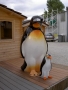 pingouin en résine classique  009