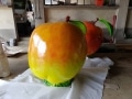 pomme fruit légume en résine design  009