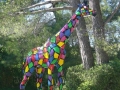 girafe en résine design mosaic 014