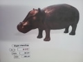 hippopotame  animaux en résine classique  139