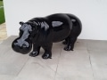 hippopotame en résine design 019