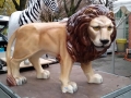 lion en résine classique 015