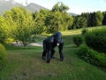 gorille noir en résine classique 011