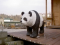 panda en résine classique 017