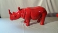 rhinocéros en résine design 006