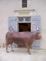 taureau boeuf en résine classique 001