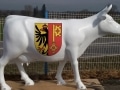 vache en résine design 086