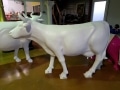 vache en résine FR26  design 069