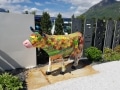 vache en résine FR26 vigne design 028