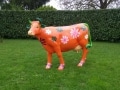 vache en résine L6 design 056