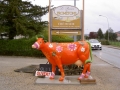 vache  en résine L6 design  paquerette 001