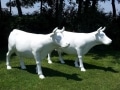 vache en résine design 096
