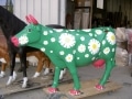 vache en résine design 097
