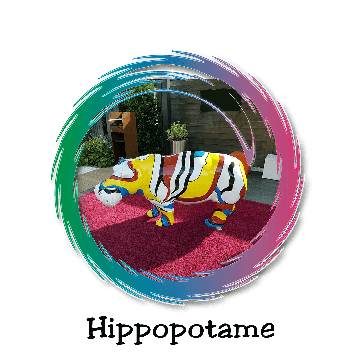 hippopotame design